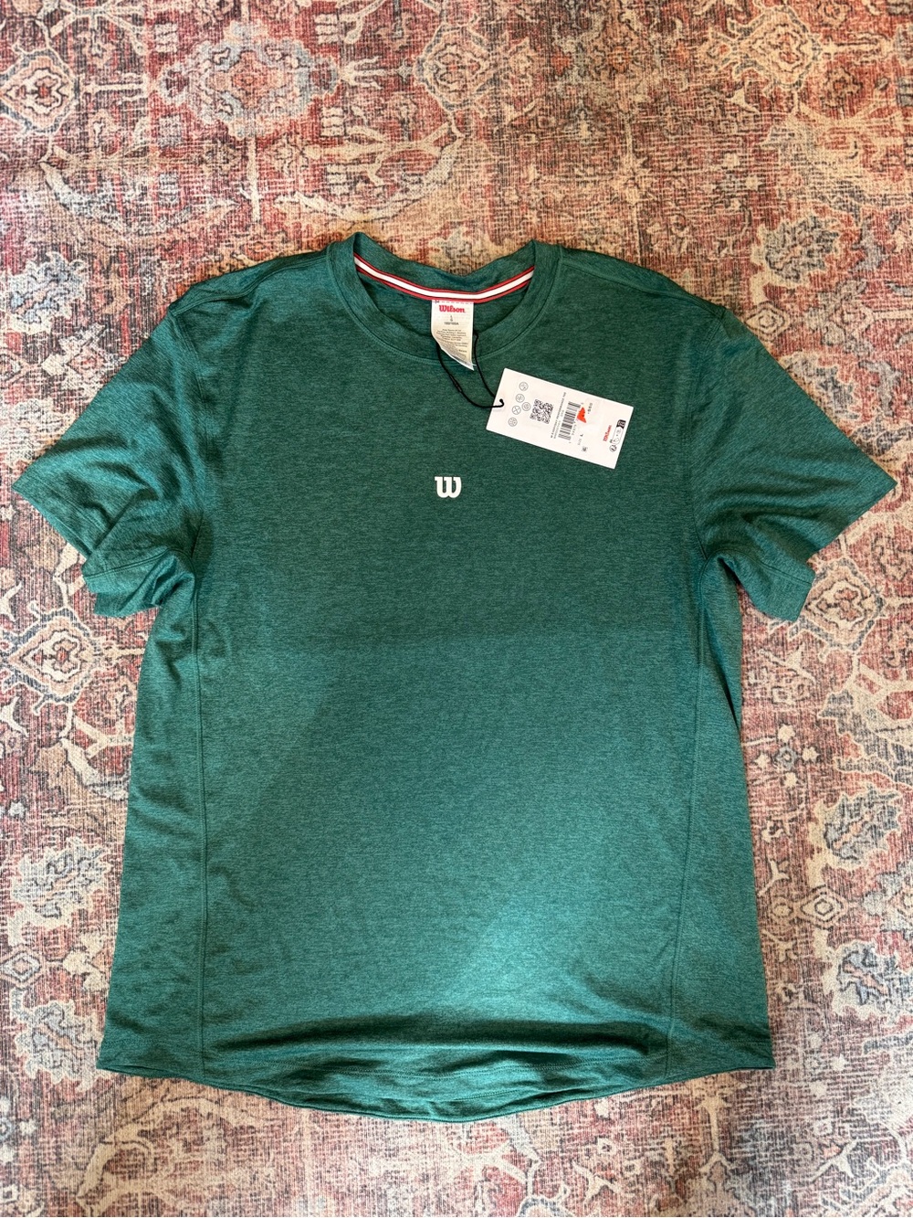 Wilson Men's Forest Green Heather Performance Tee